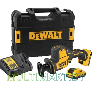 Сабельная пила DeWalt DCS312D2-QW (с 2-мя АКБ, кейс)